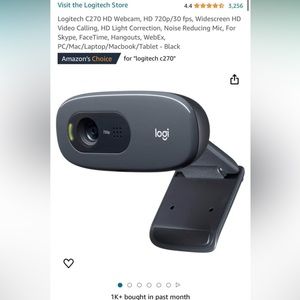 Logitch 720p Web Cam webcam